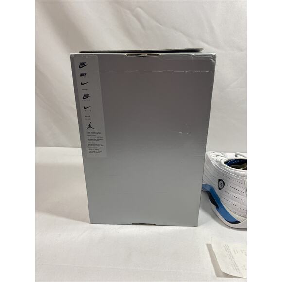 Nike Air Jordan 14 XIV Low '99 136019-101 Obsidian-Columbia Blue Size 12 NEW - Picture 11 of 13